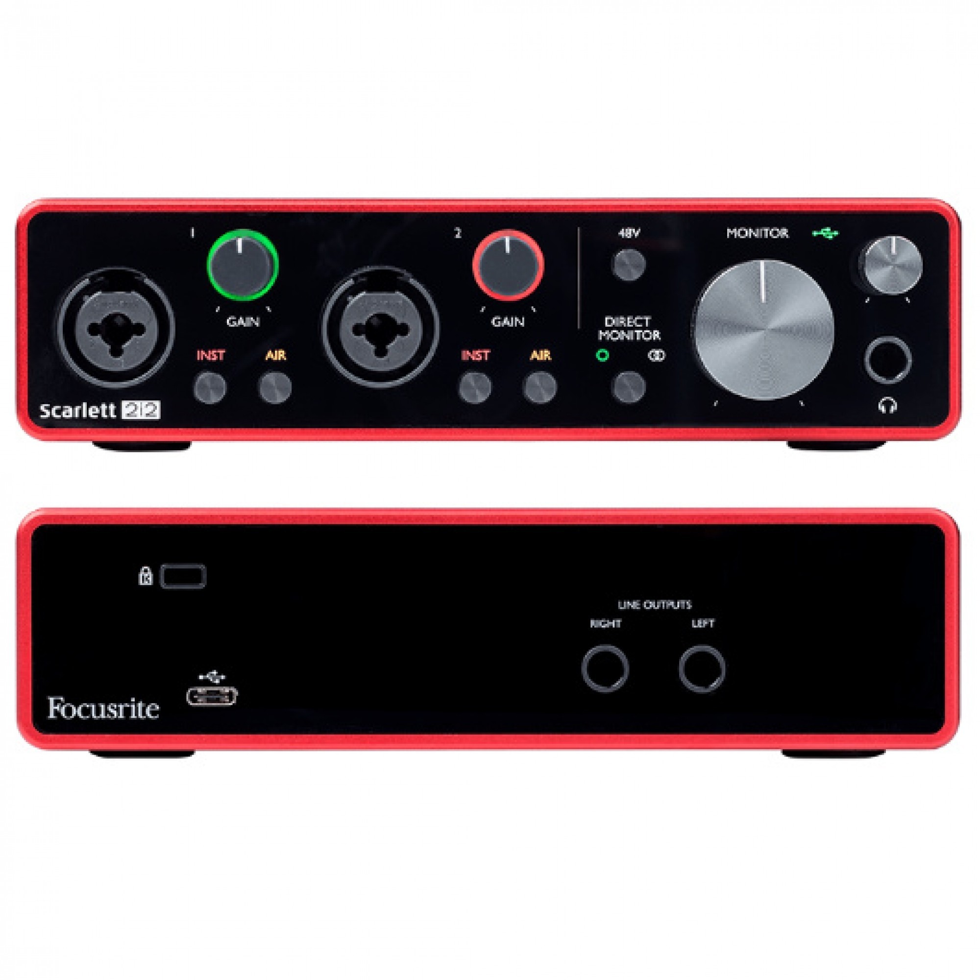 Аудиокарта FOCUSRITE SCARLETT 2I2 3RD GEN – фото