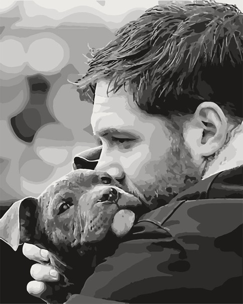 

Набір для розпису "Tom Hardy" ArtCraft 40*50 см , 10039