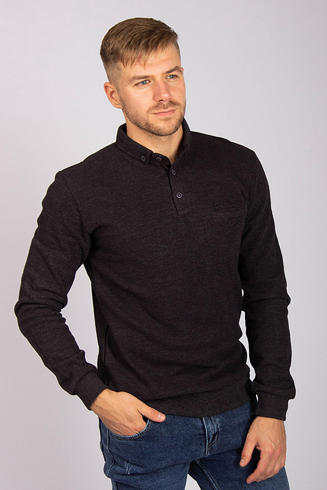 

Поло чоловіче Club Ju  чорний, Поло чоловіче Club Ju L чорний