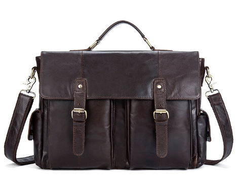 

Портфель мужской кожаный Buffalo Bags M8942C Коричневый