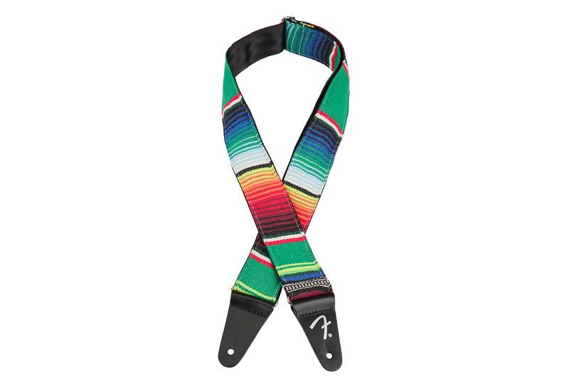 

Ремень гитарный FENDER 2" SERAPE STRAP GREEN MULTI 201010