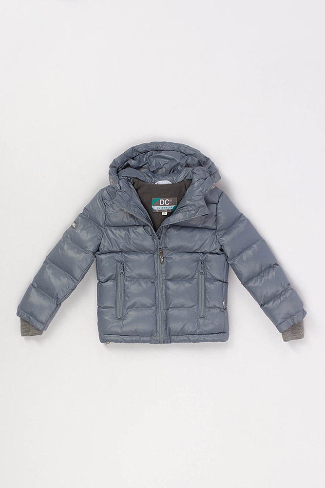 

Куртка коротка на дівчинку DC KIDS 104 сірий (SKT000493538)