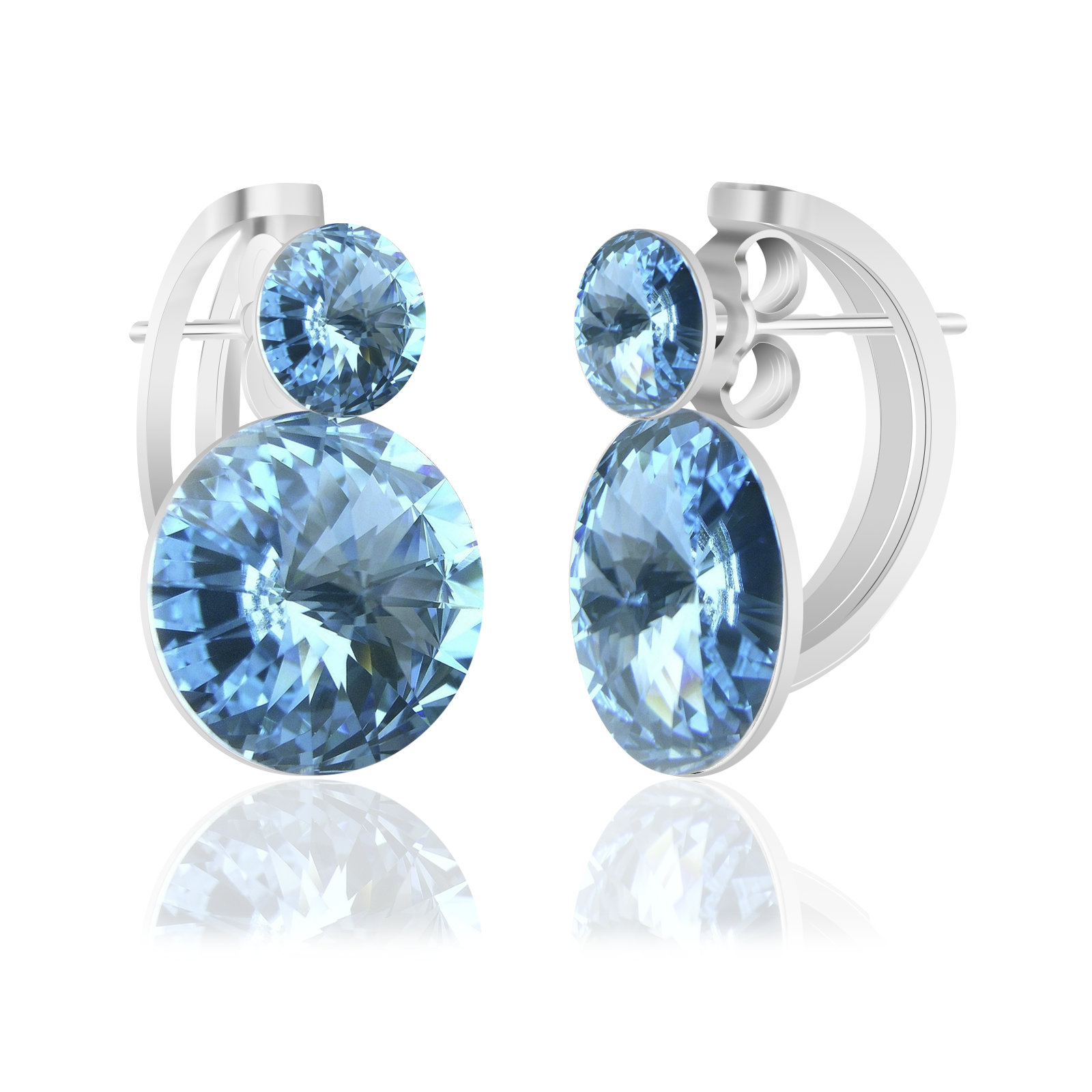 

Серьги KOBI Mara с кристаллами Swarovski модели 7440-6402-12-32