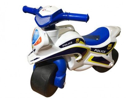 

Байк-беговел ПОЛИЦИЯ Doloni Toys Белый