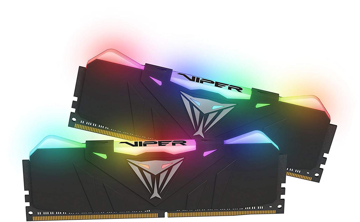

Модуль пам'яті Patriot Viper RGB Black DDR4 2x8GB (PVR416G360C8K)