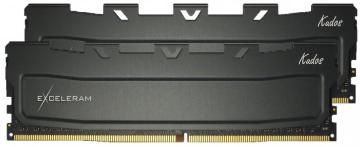 

Модуль пам'яті для комп'ютера DDR4 16GB (2x8GB) 2666 MHz Black Kudos eXceleram (EKBLACK4162616AD)
