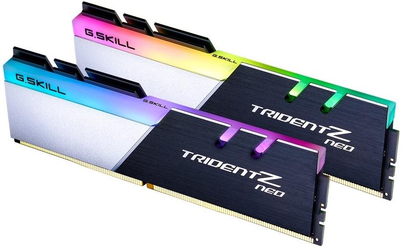 

Модуль пам'яті для комп'ютера DDR4 16GB (2x8GB) 3600 MHz Trident Z Neo G.Skill (F4-3600C16D-16GTZNC)