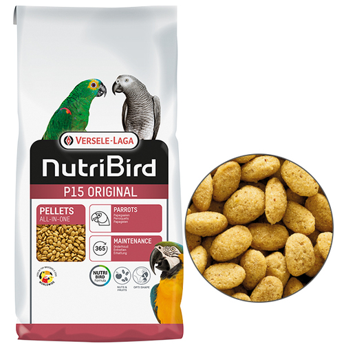 

Полнорационный корм для крупных попугаев NutriBird P15 Original 10 кг Versele-Laga BGL-VL-210