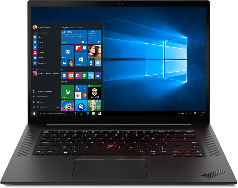 

Ноутбук Lenovo ThinkPad X1 Extreme Gen 4 (20Y5002LRA) Black