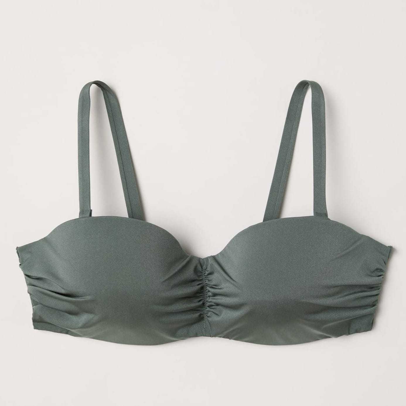 

Верхняя часть купальника H&M 412-622710  Темно-зеленая, Верхняя часть купальника H&M 412-622710 44 Темно-зеленая