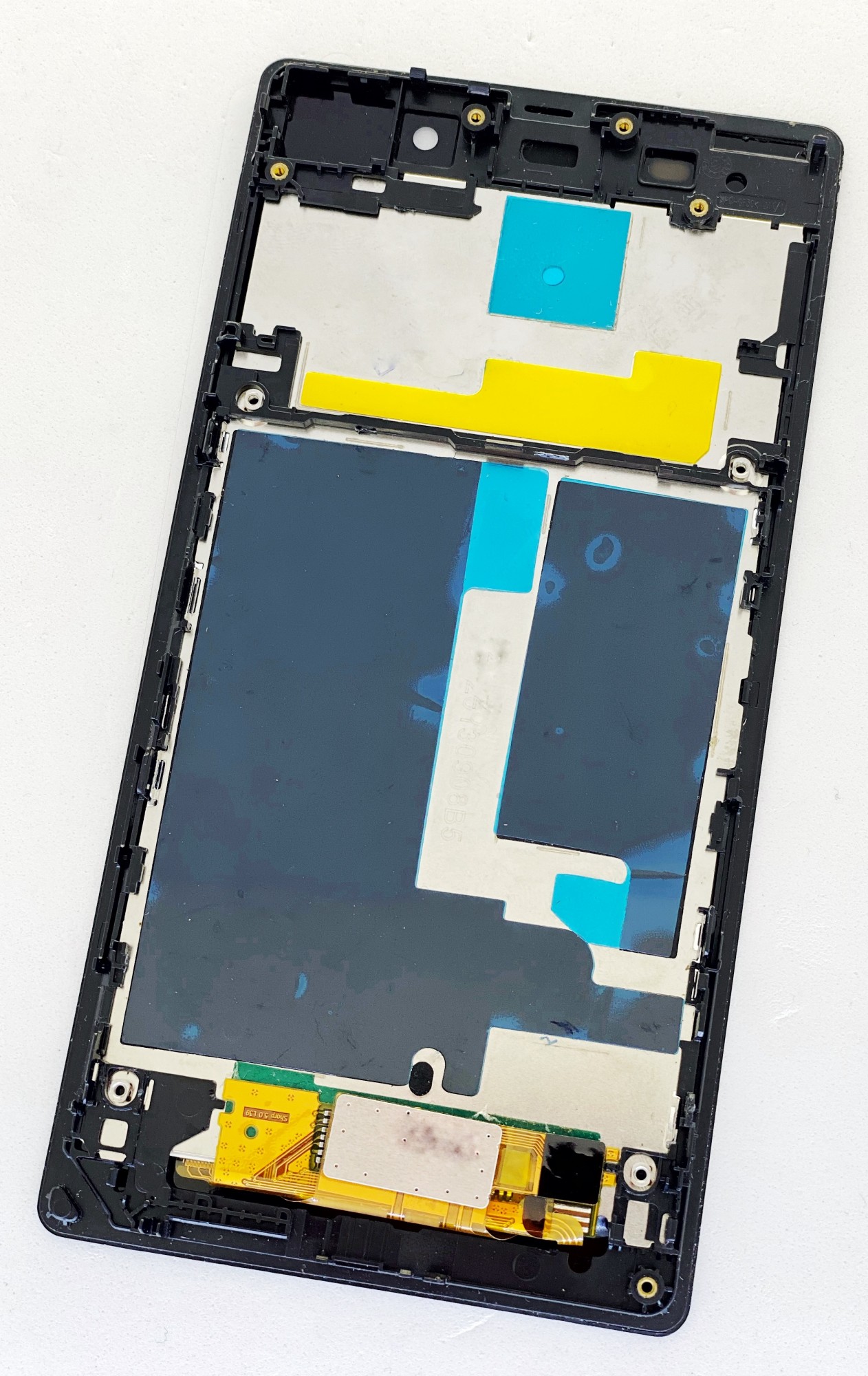 

Дисплей (экран) для Sony C6902 Xperia Z1 Сони (C6903, C6906, C6943, L39h) + тачскрин, с передней панелью, цвет черный High Copy
