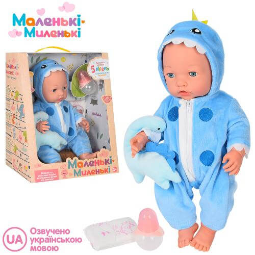 

Пупс музыкальный 40 см (пьет-писает) с аксессуарами (укр) M4718 IUA A-Toys (M4718 IUA)