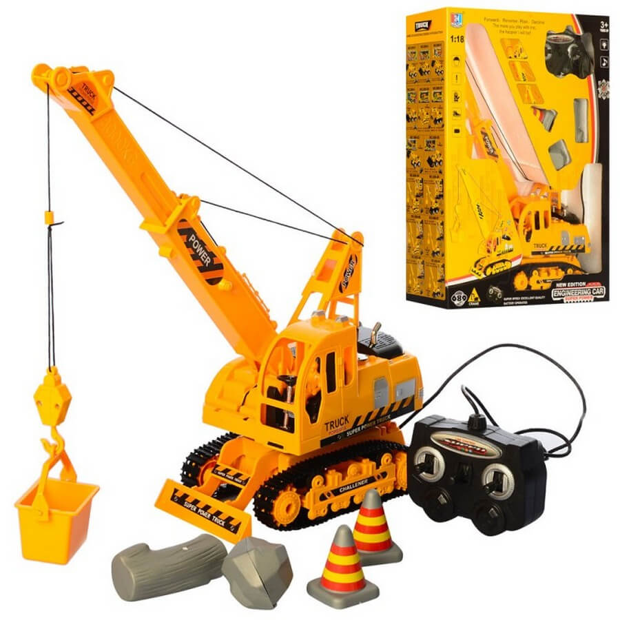 

Гусеничный кран на дистанционном управлении A-Toys (689-88)