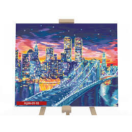 

Картина по номерам Danko Toys PAINTING BY NUMBERS, размер 40-50 см KpNe-01-10 Danko Toys (KpNe-01-10)