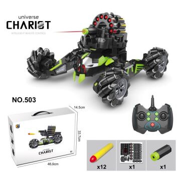 

Машина вездеход-монстр на радиоуправлении стреляет 503 A-Toys (503)