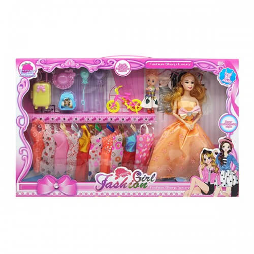 

Кукла типа Барби Ирен с дочкой с велосипедом DNA-XK033A-3 A-Toys (DNA-XK033A-3)