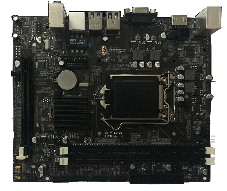 

Материнська плата AFOX IH110-MA (s1151, Intel H110) mATX Bulk (6789690)