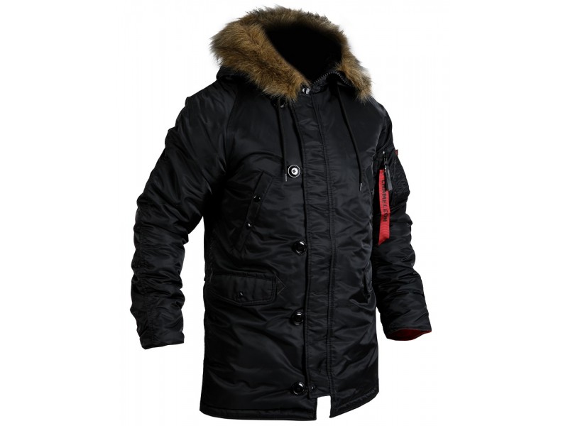 

Куртка Аляска Slim Fit N-3B Black (XL)