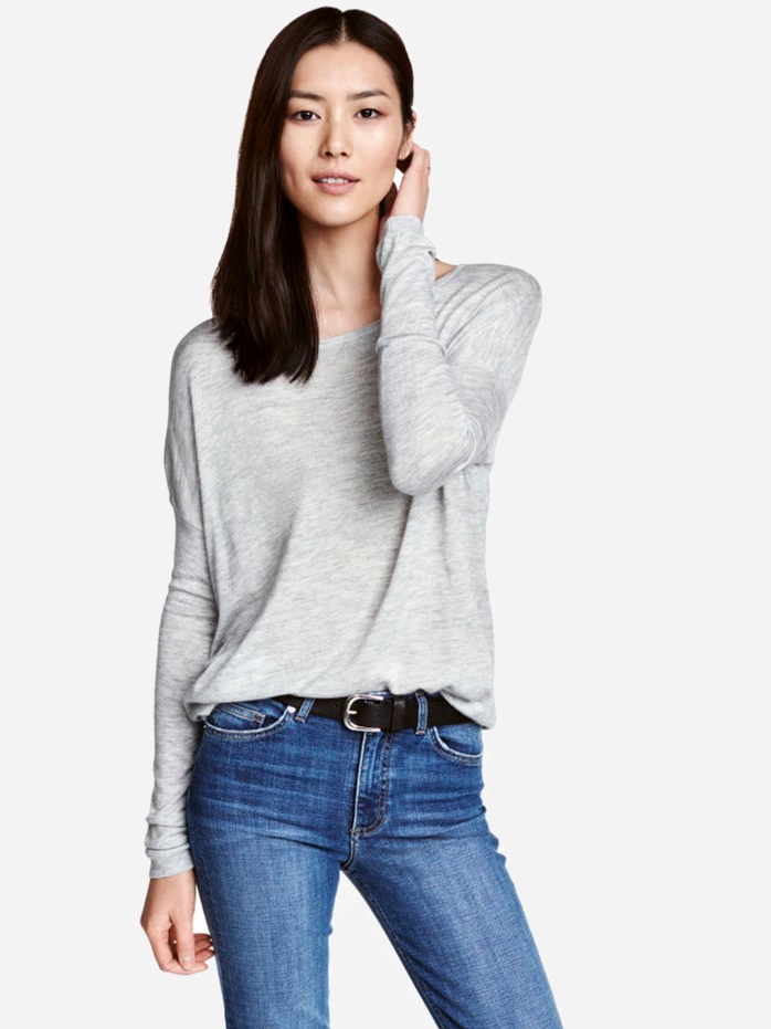 

Джемпер H&M 2hm033000096  Серый, Джемпер H&M 2hm033000096 S Серый