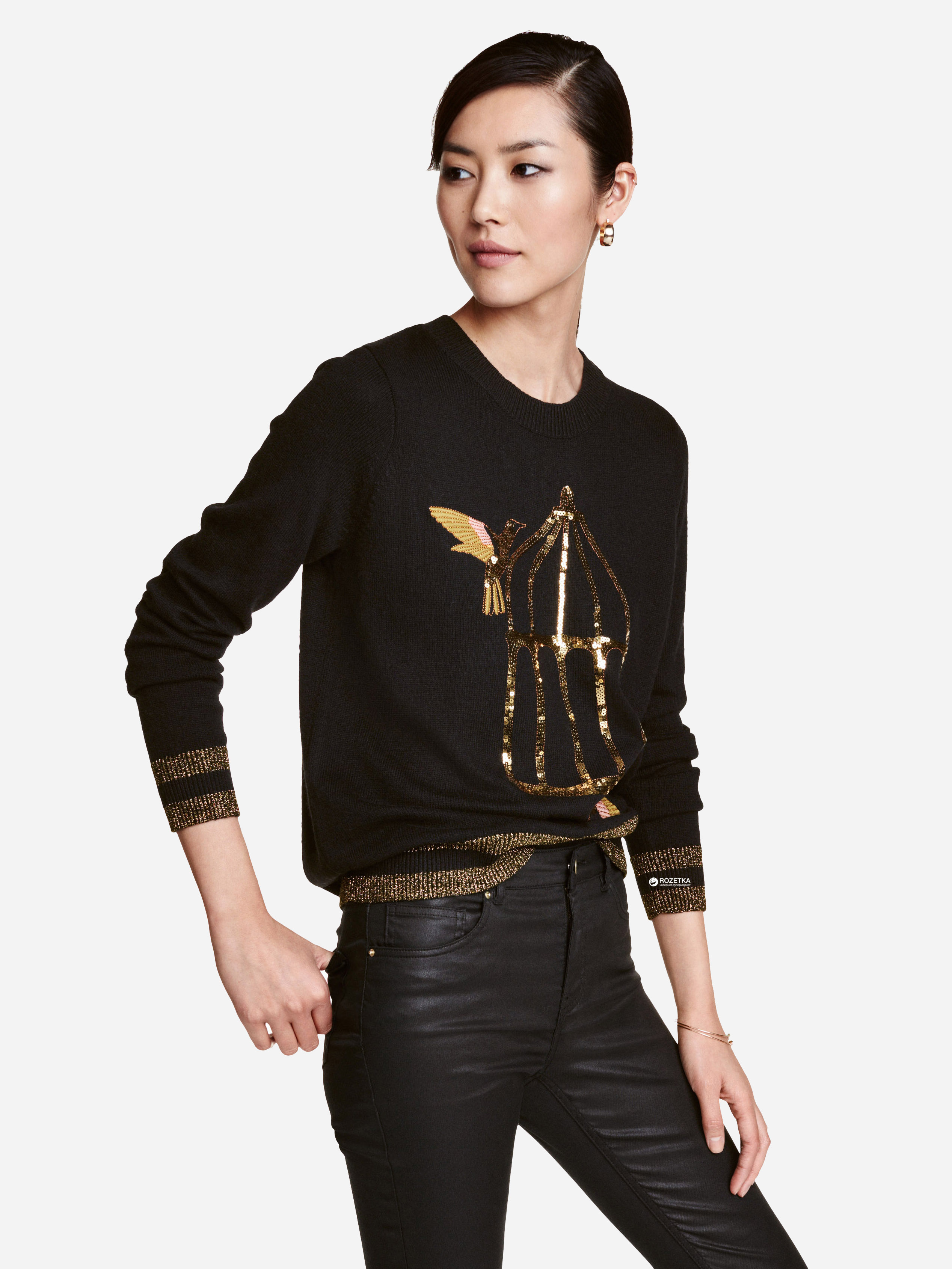 

Джемпер H&M XAZ048246PWWF  Черный, Джемпер H&M XAZ048246PWWF XS Черный
