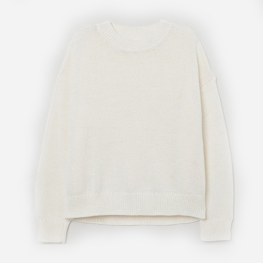 

Джемпер H&M 0610744-7  Белый, Джемпер H&M 0610744-7 XL Белый