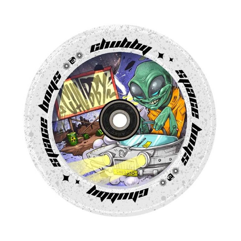 

Колесо для трюкового самоката Chubby SpaceBoys 110 x 24mm Alien (ko-23515)