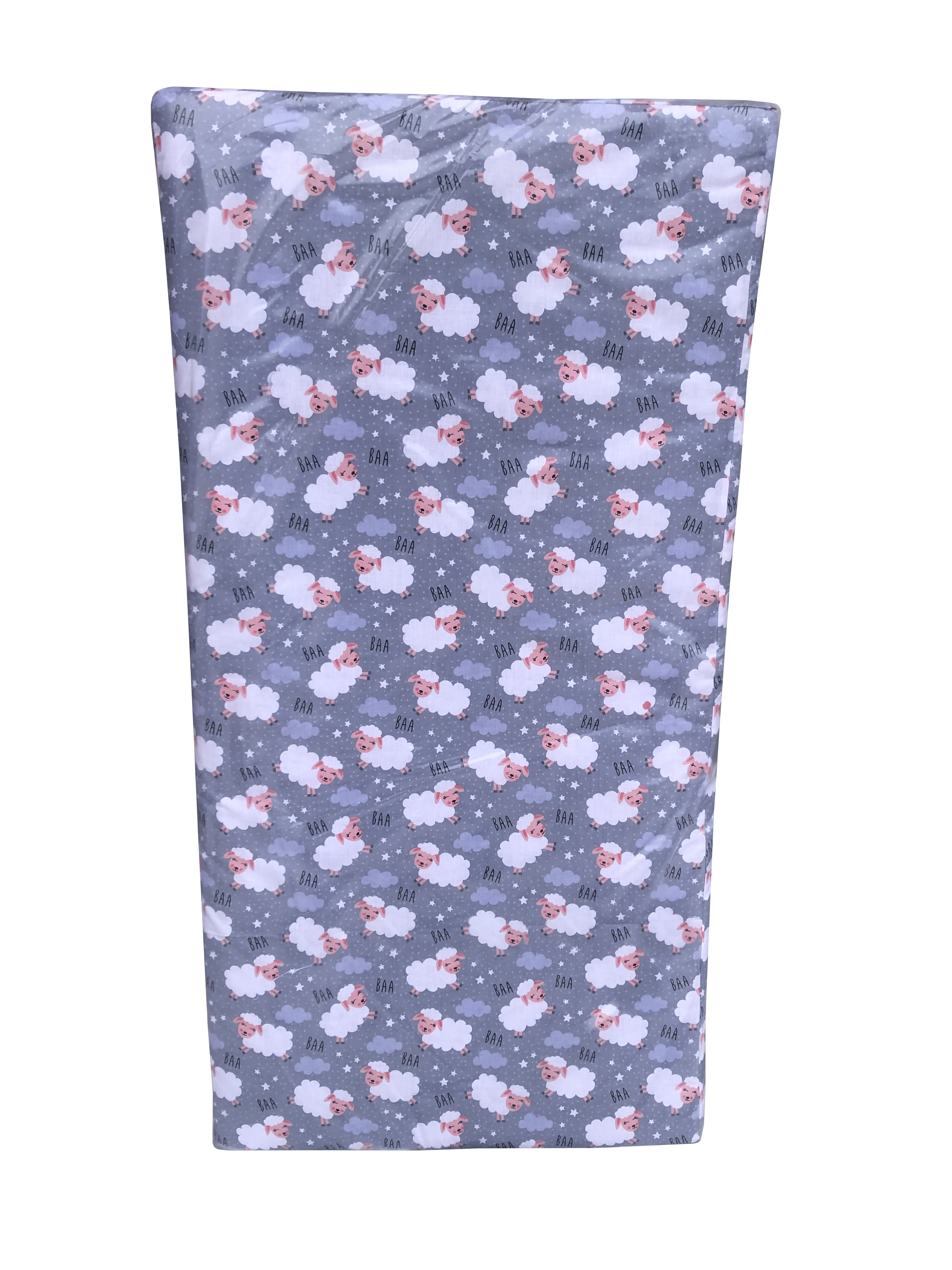 

Матрас детский ортопедический Baby Comfort Соня №8 (120*60*8 см) Барашки