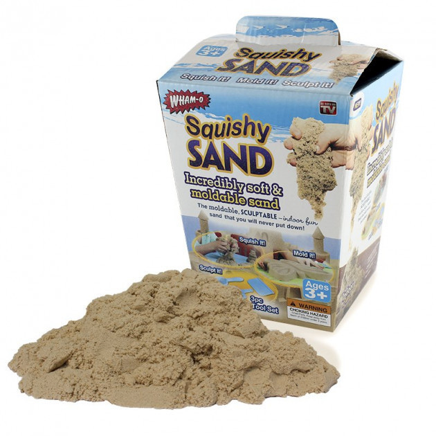 

Кинетический песок с набором инструментов Squishy Sand(GHKKFN56)