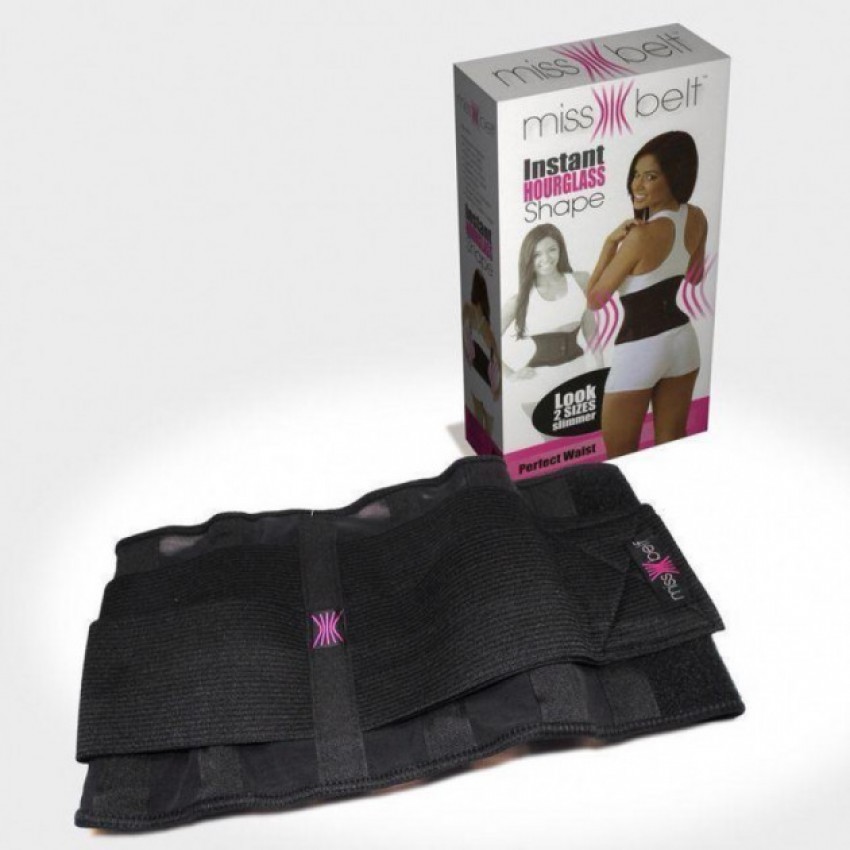 

Утягивающий пояс Miss Belt Instant Hourglass Shape S-M Черный (FKBSKV2655)