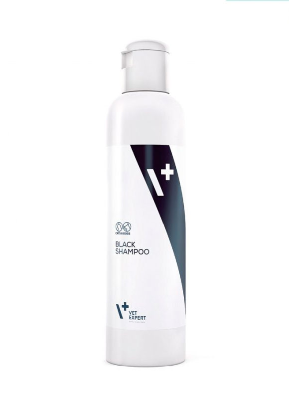 

VetExpert Black Shampoo - шампунь для собак и котов с темным цветом шерсти 250 мл