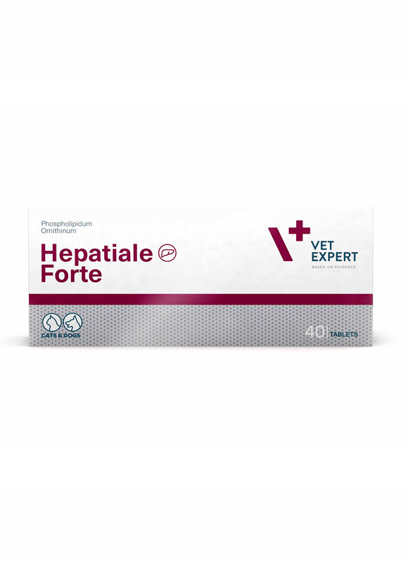 

VetExpert Hepatiale Forte, поддержания функций печени собак и кошек 40 капсул