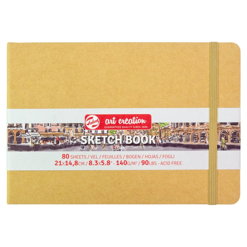 

Блокнот для графики Talens Art Creation 14,8х21 см 80 листов Kraft Royal Talens, 9314435