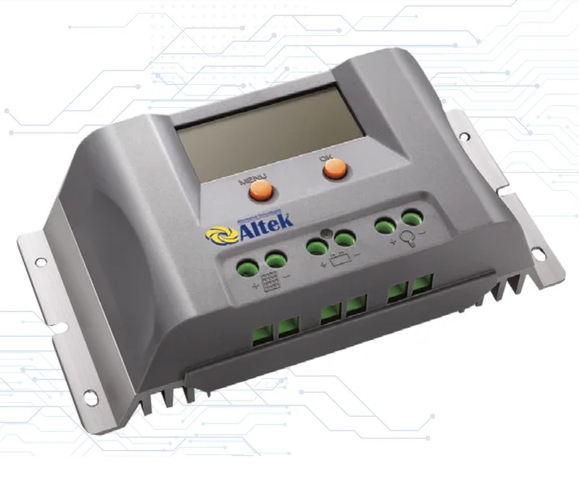 

Контролер заряду ALTEK P-20А/24V-USB/LCD с дисплеем и USB