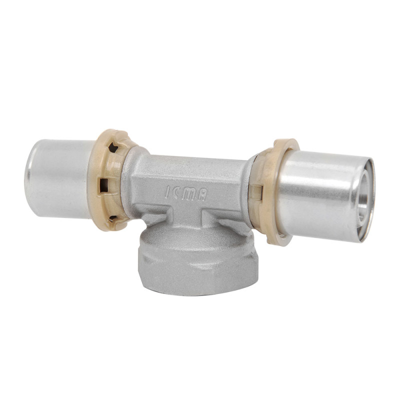 

Тройник пресс Icma 20х3/4"х20 ВР №408
