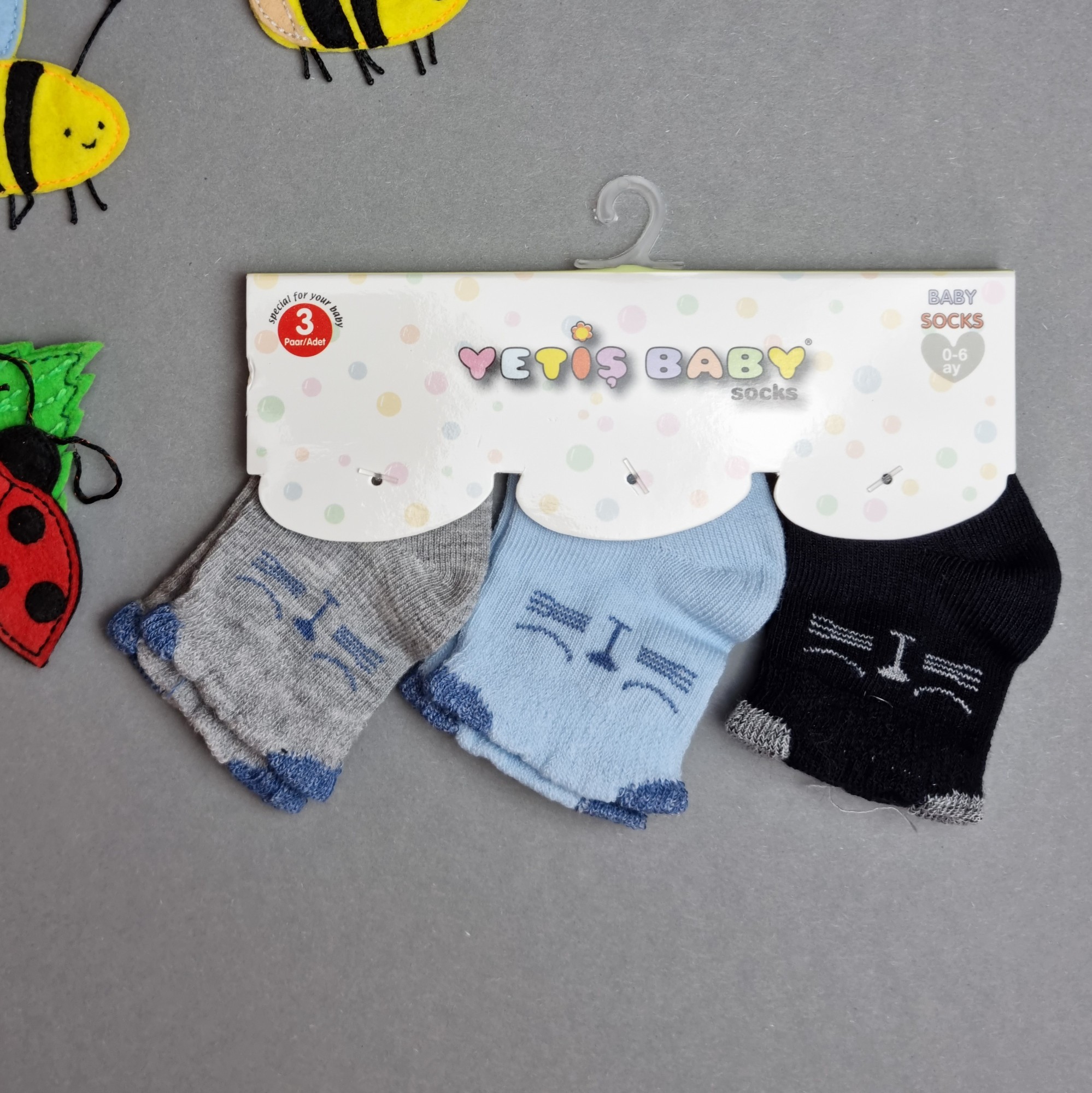 

Набор носков Yetis Baby для новорожденного 0-3 мес Разноцветные 18898