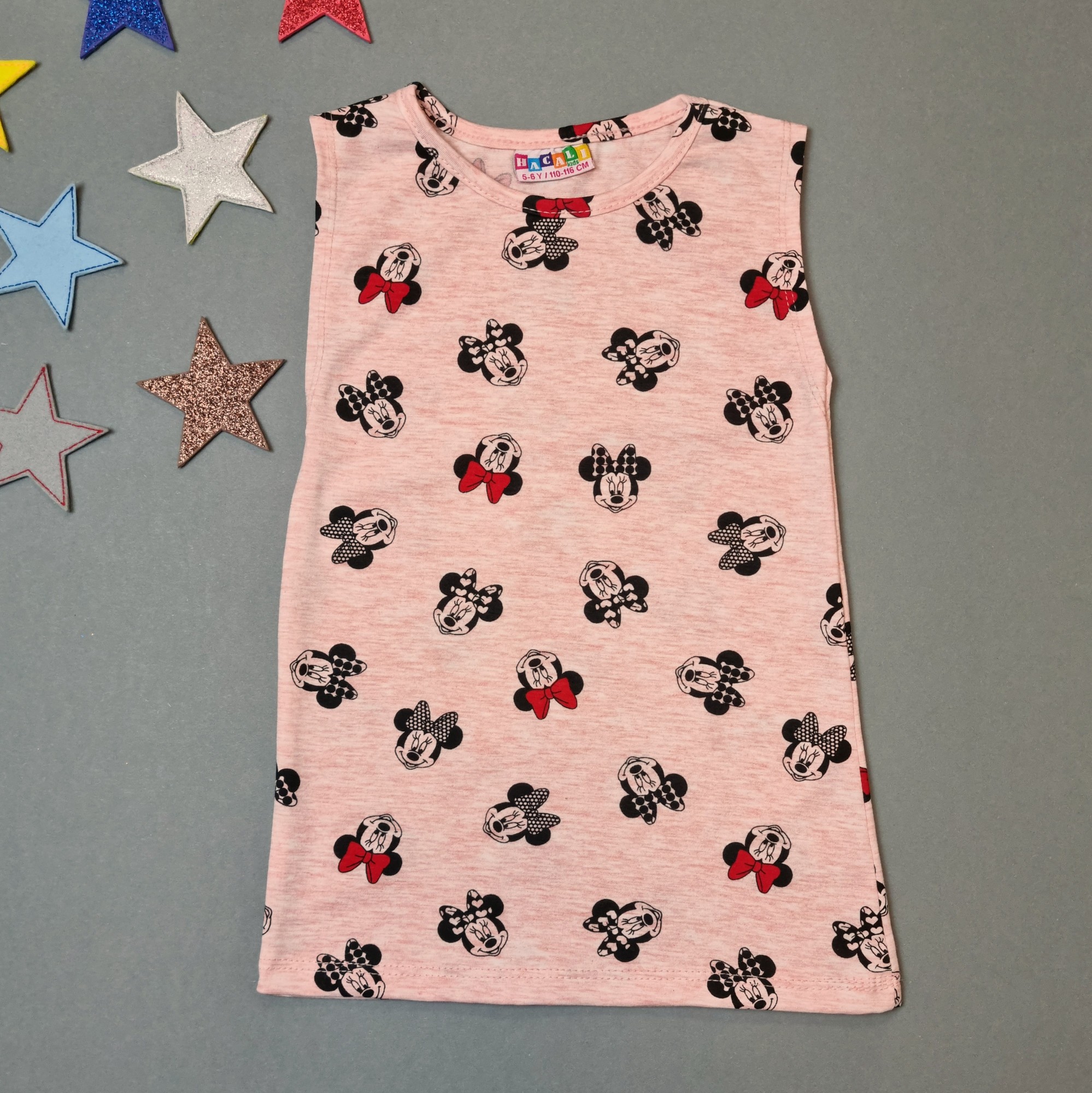 

Майка Minnie Mouse Hacali kids для девочки 110-116 см Розовая 19060