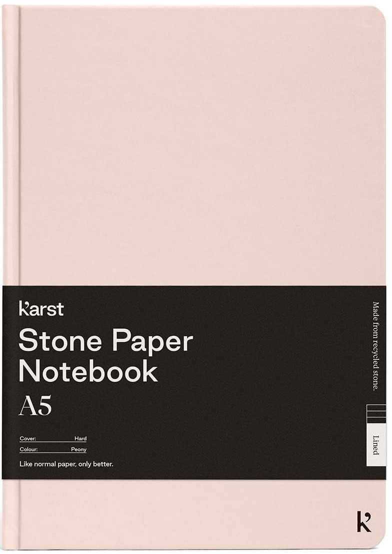 

Блокнот Karst Notebook A5 144 страницы в точку Розовый пион (754169025137)