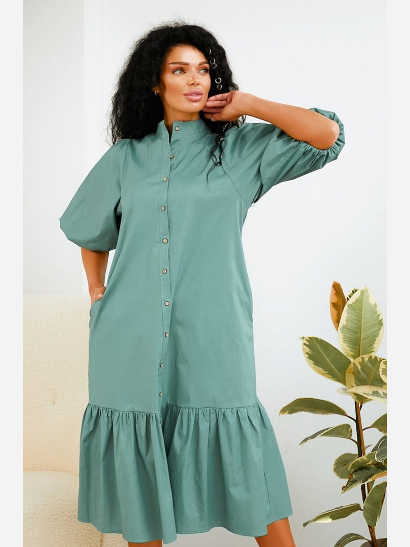 

Платье Jaklin 8159  Оливковое, Платье Jaklin 8159 L Оливковое