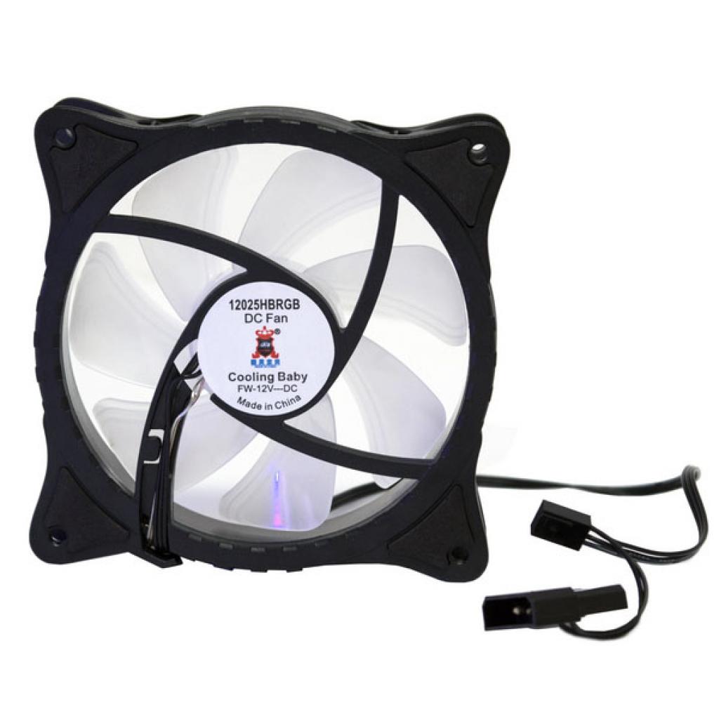 

Кулер для корпуса Cooling Baby 12025HBRGB