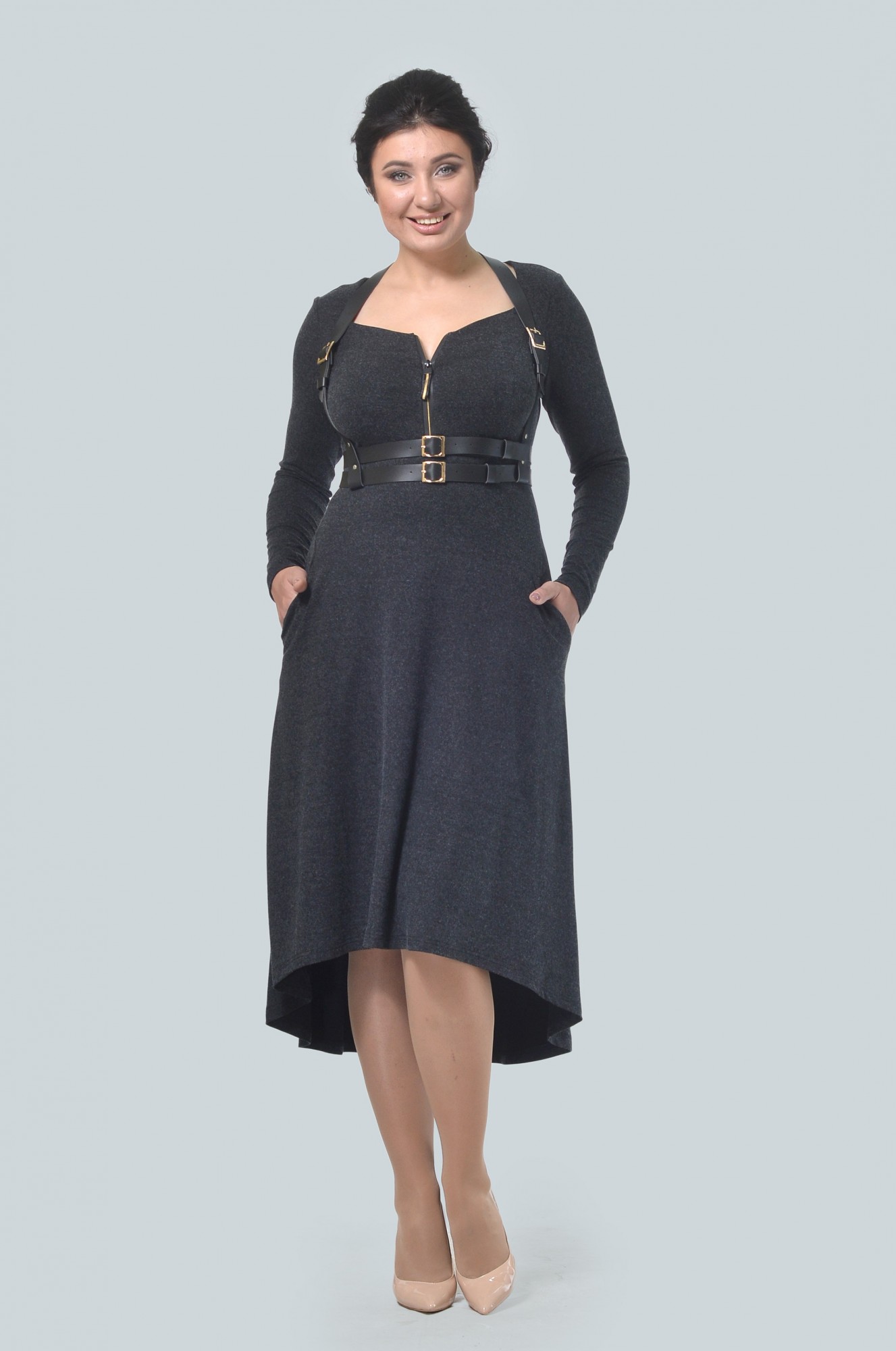 

Женские платье Alika Kruss, Тета черный 2XL