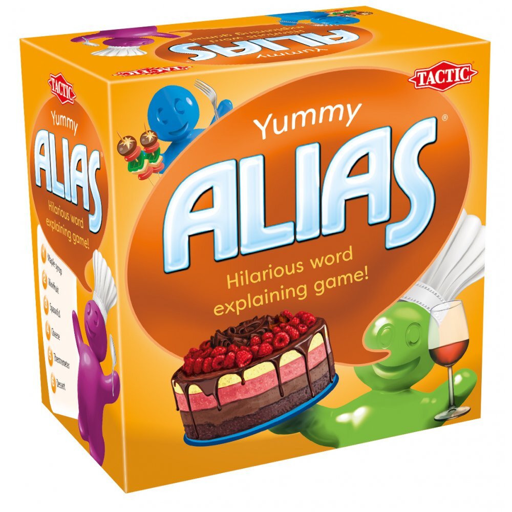 

Настольная игра Tactic Алиас. Вкуснятина дорожная версия (англ.)