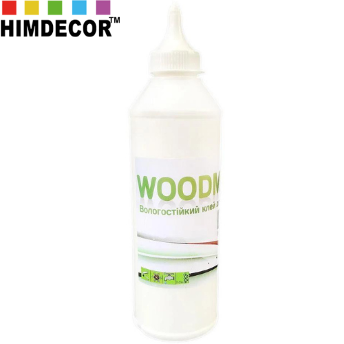 

Клей водостойкий для дерева Woodmax D3 Himdecor 500 мл