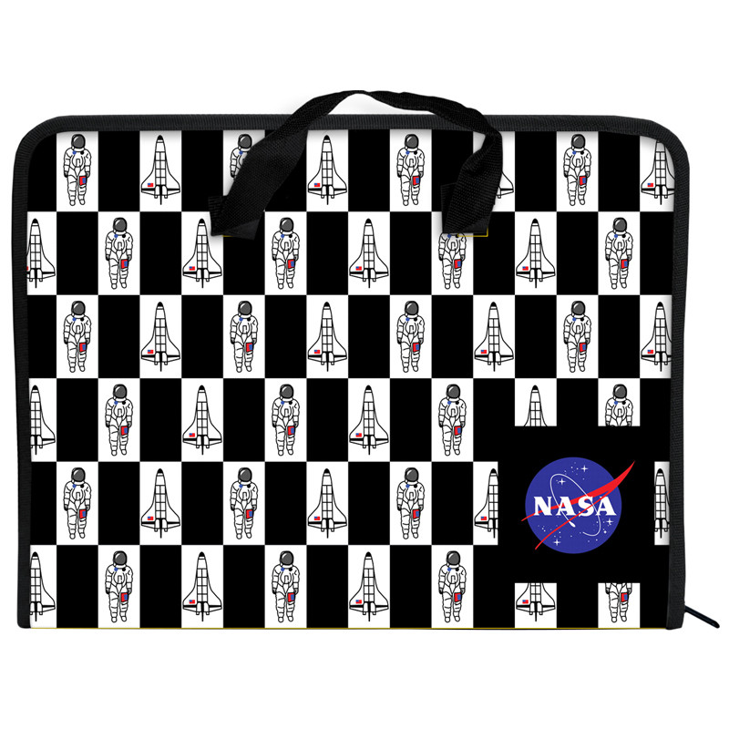 

Папка-портфель А4 на молнии Kite NASA NS21-202, 48384