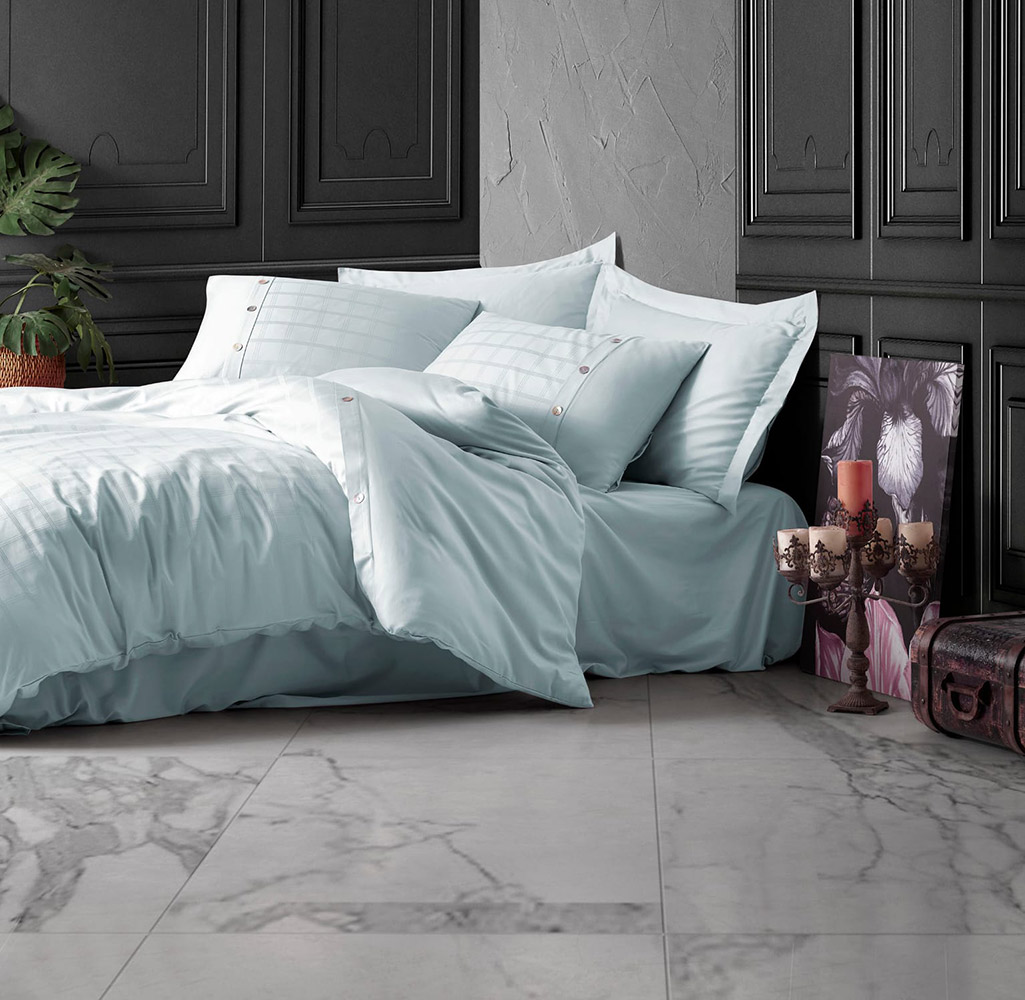 

Комплект постельного белья Arya Saheser Жаккард 200 x 220 Perla