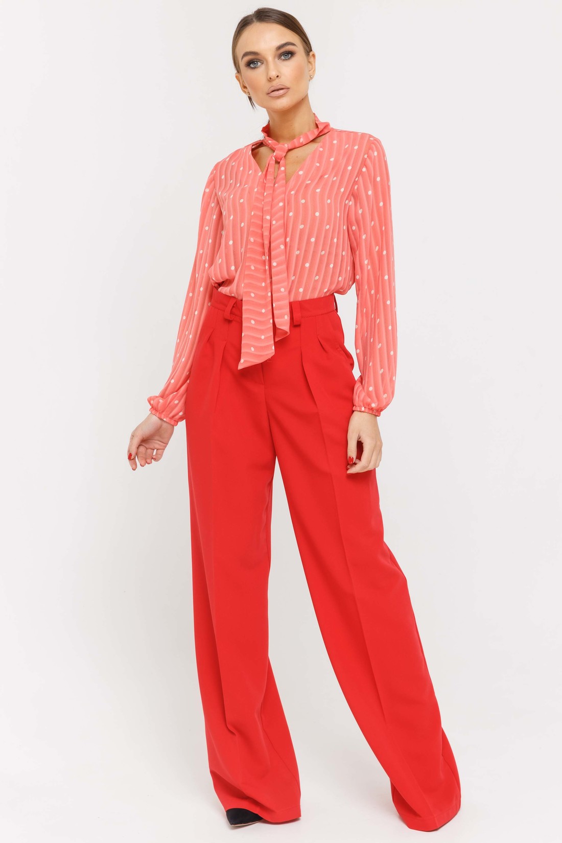 

Блуза Ри Мари Кенди БЛ 10.2-02/18  коралл, Блуза Ри Мари Кенди БЛ 10.2-02/18 52 коралл