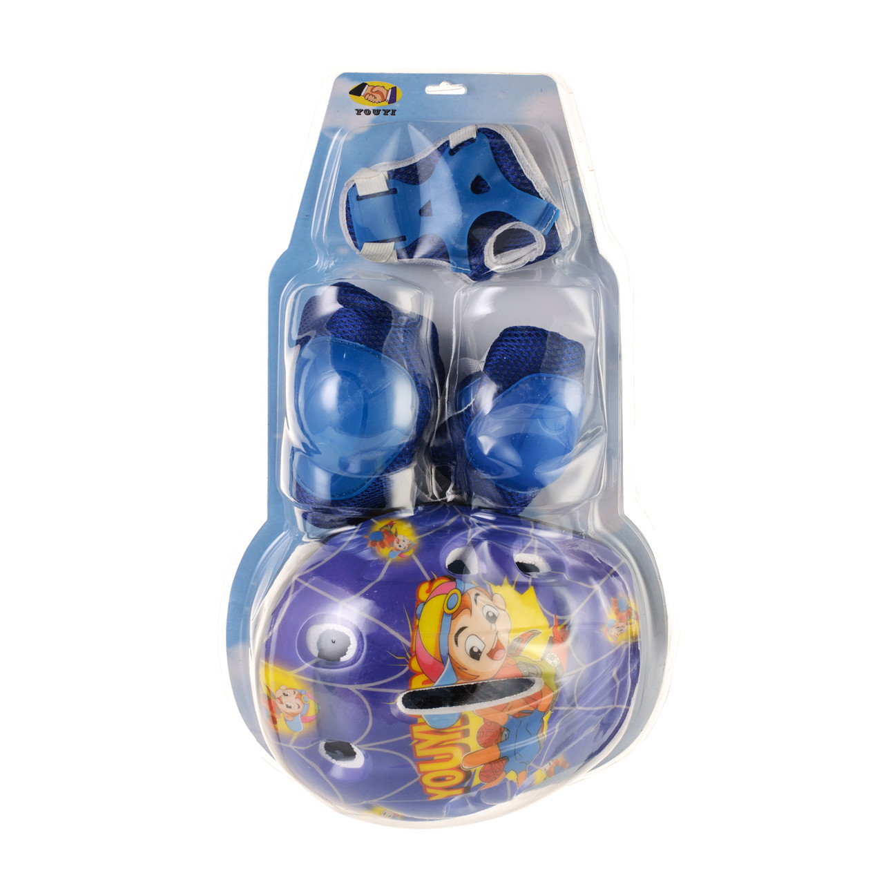 

Комплект защитный шлем и защита Happy Sport Sport Edition 0512 Blue