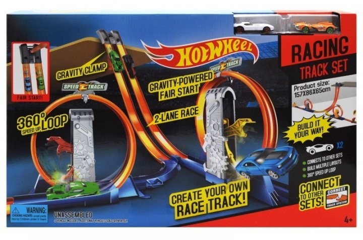 

Детский трек с запуском на 2 трассы и 2 машинки Hot Wheel 5775 (GL_5775)