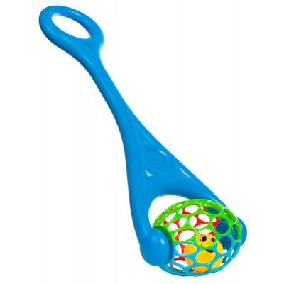 

Развивающая игрушка BeBeLino Моя первая Каталка-мяч, синяя (58101-2)