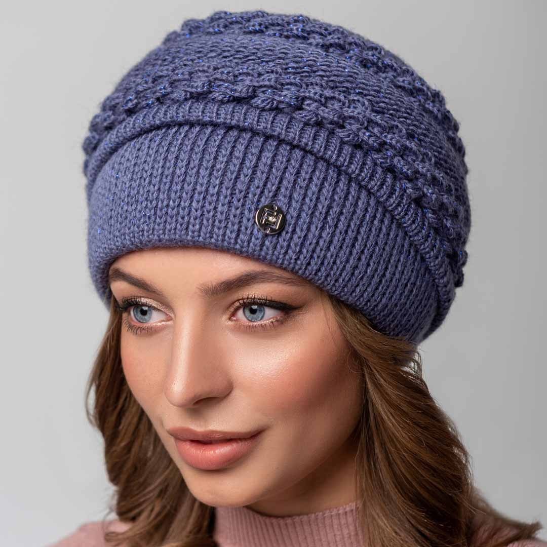 

Женская шапка CR-KARINA-JEA джинс