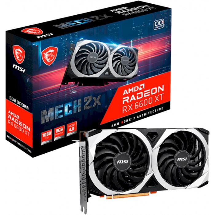 

Видеокарта MSI AMD Radeon RX 6600 XT MECH 2X 8G OC